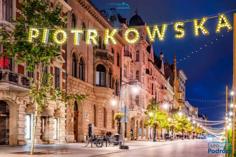 Piotrkowska Street Łódź Photo: Piotrkowska Street Łódź