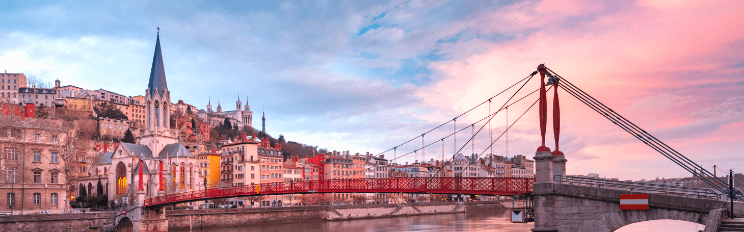 Lyon - view of the old town