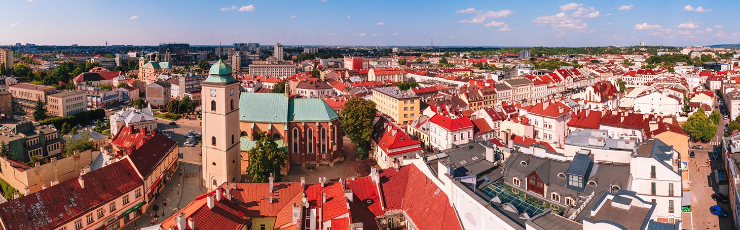 Panorama of Rzeszów