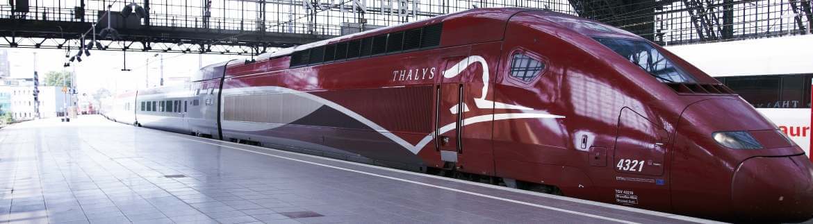 Eurostar (formerly Thalys) train tickets