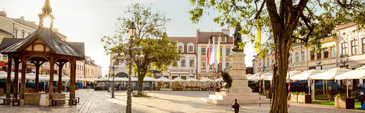 Main Market Square in Rzeszów