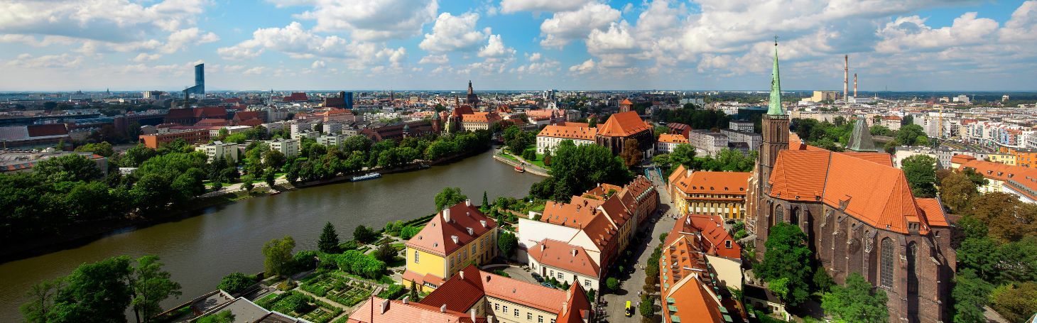 Wrocław from above