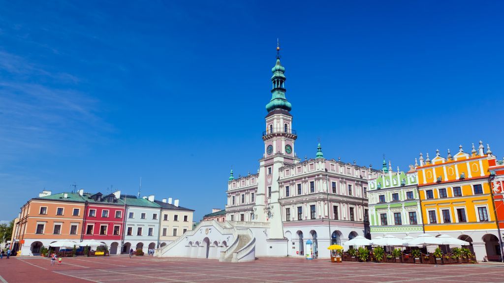 Attractions in Zamość - the best places to visit Rynek Wielki in Zamość